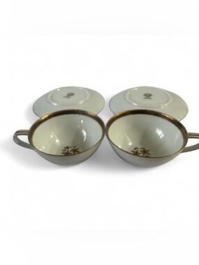 Noritake Goldston Porcelain Marked Plate - White and Gold
